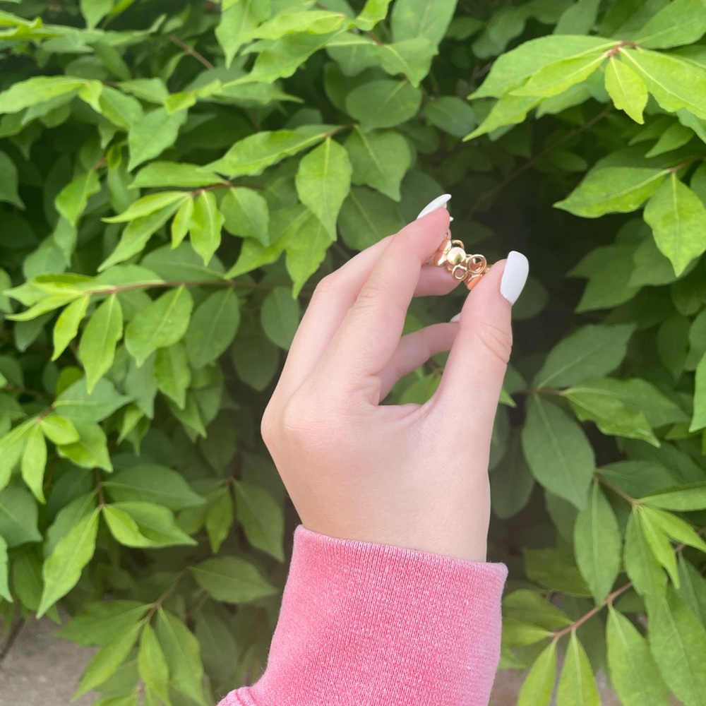 SPIRAL ROSE RING - Picture 2 of 4